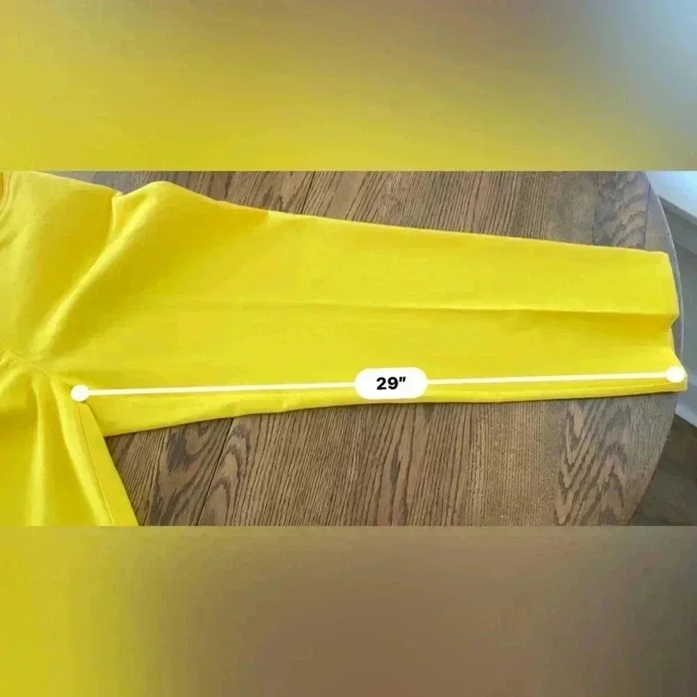 Ruby Rd Bright Yellow Jeans New Without Tags Size 10 - Picture 7 of 10